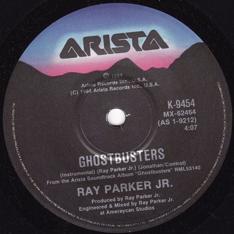 Ray Parker Jr. : Ghostbusters (7", Ltd)