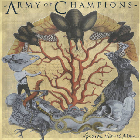 Army Of Champions : Animal Versus Man (LP, Album)