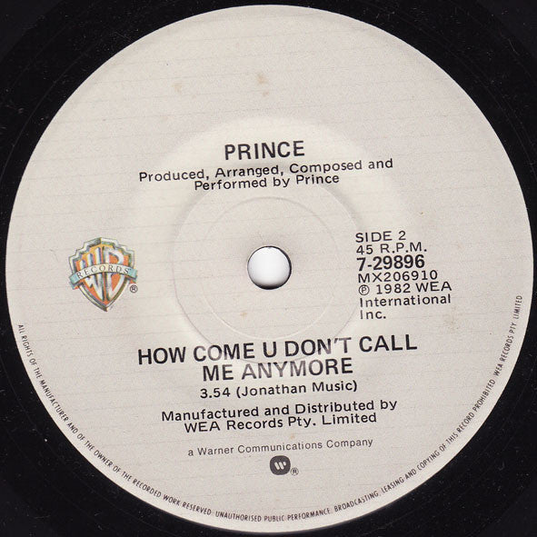 Prince : 1999 (7")