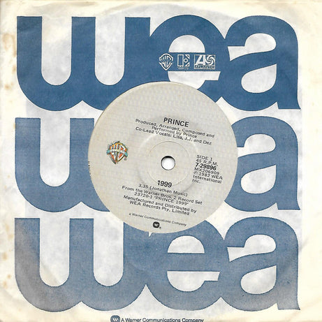Prince : 1999 (7")