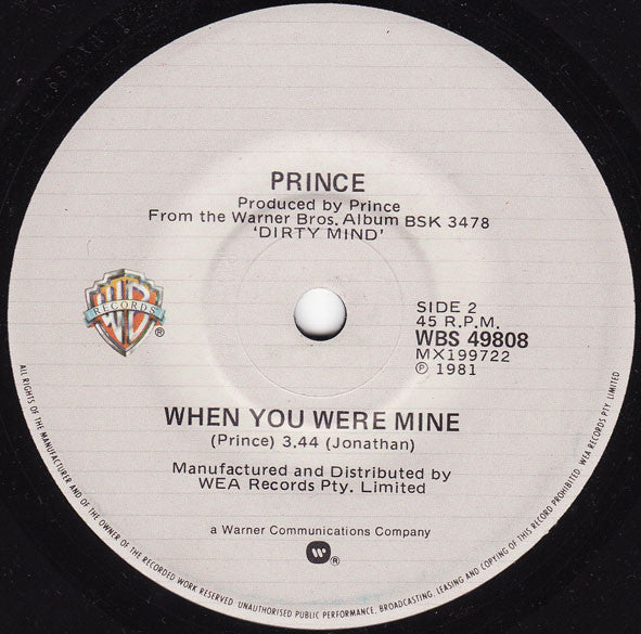 Prince : Controversy (7", Single)