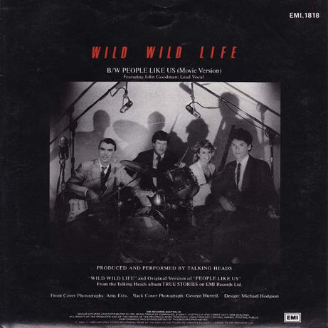 Talking Heads : Wild Wild Life (7", Single)