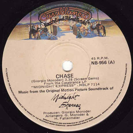 Giorgio Moroder : Chase (7")