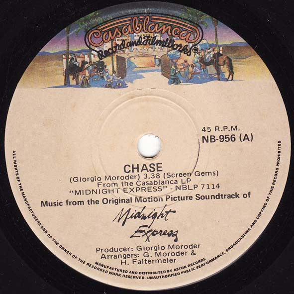 Giorgio Moroder : Chase (7")