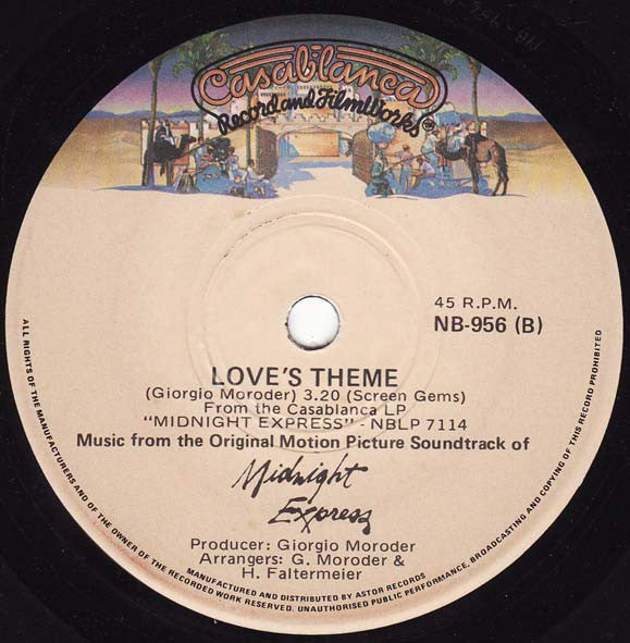 Giorgio Moroder : Chase (7")