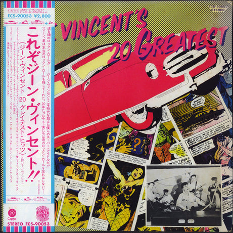 Gene Vincent : Gene Vincent's 20 Greatest (LP, Comp)