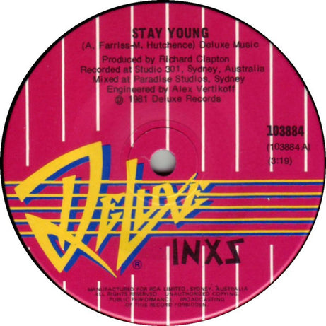 INXS : Stay Young (7", Single)
