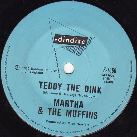 Martha & The Muffins* : Echo Beach (7", Single)