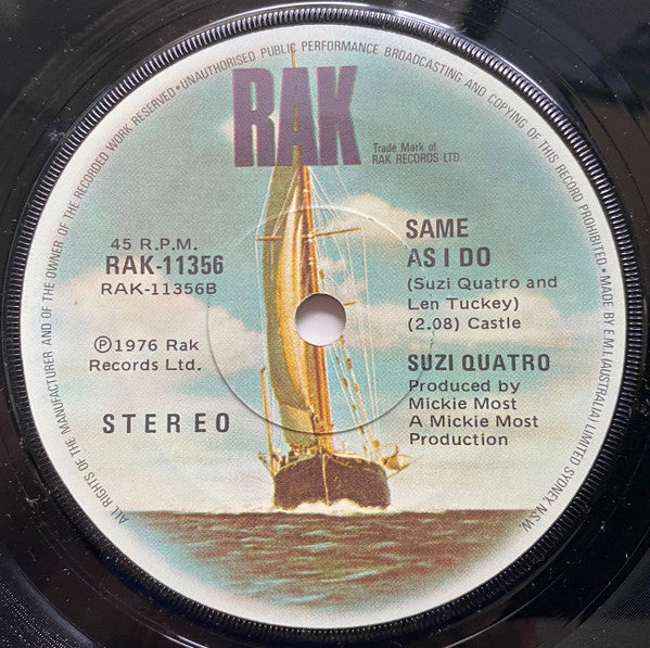 Suzi Quatro : Tear Me Apart (7")