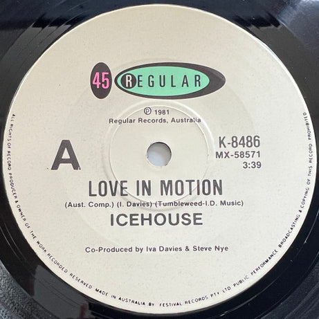Icehouse : Love In Motion / Goodnight, Mr. Matthews (7", Single, Ltd)