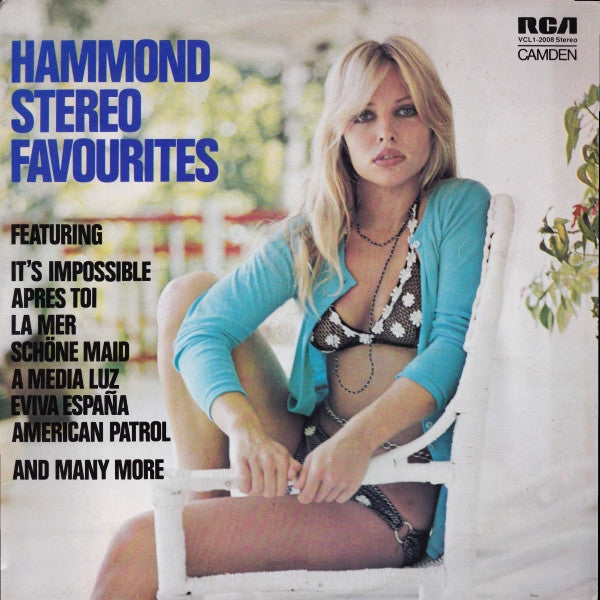 Ernie Bouckaert : Hammond Stereo Favourites (LP)