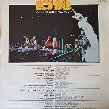 Leon Russell : Leon Russell And The Shelter People (LP, Album)