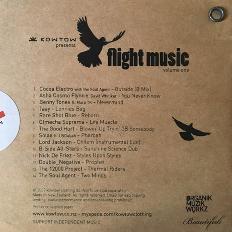 Various : Kowtow Presents Flight Music Volume One (CD)