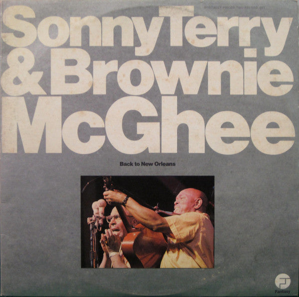 Sonny Terry & Brownie McGhee : Back To New Orleans (2xLP, Comp)