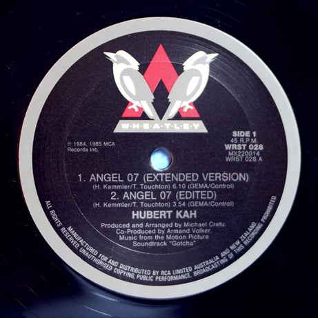 Hubert Kah : Angel 07 (12", Maxi)
