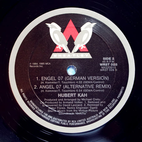 Hubert Kah : Angel 07 (12", Maxi)