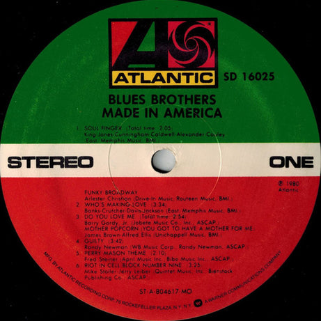 The Blues Brothers : Made In America (LP, Album, MO )