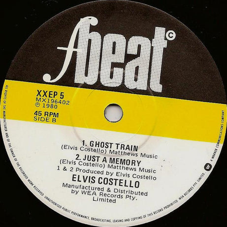 Elvis Costello : New Amsterdam (7", EP)