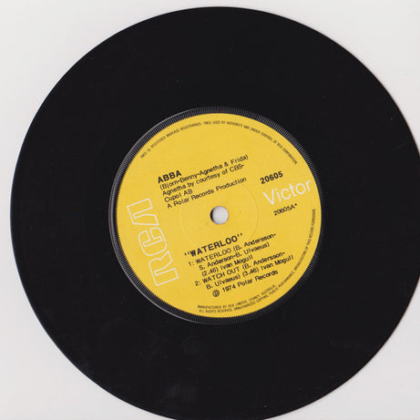 ABBA : Waterloo / Watch Out / Ring Ring / Rock 'N Roll Band (7", EP)