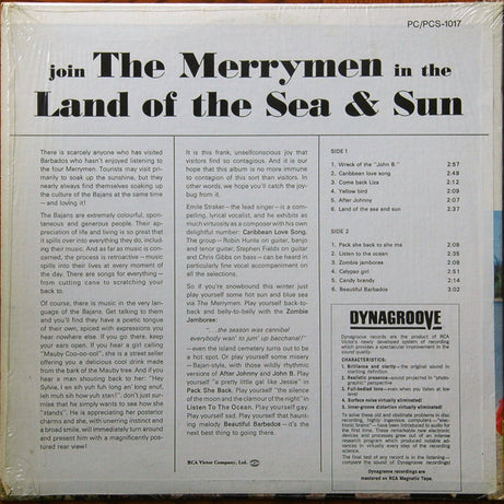 The Merrymen : Join The Merrymen In The Land Of The Sea & Sun (LP, Album)