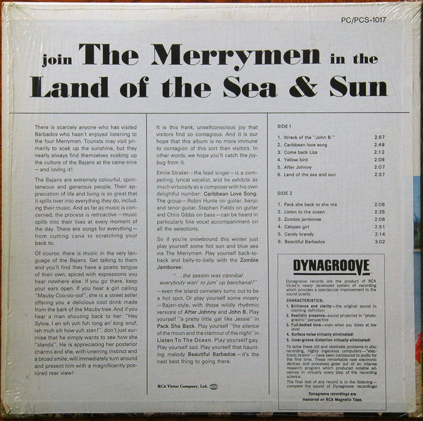 The Merrymen : Join The Merrymen In The Land Of The Sea & Sun (LP, Album)