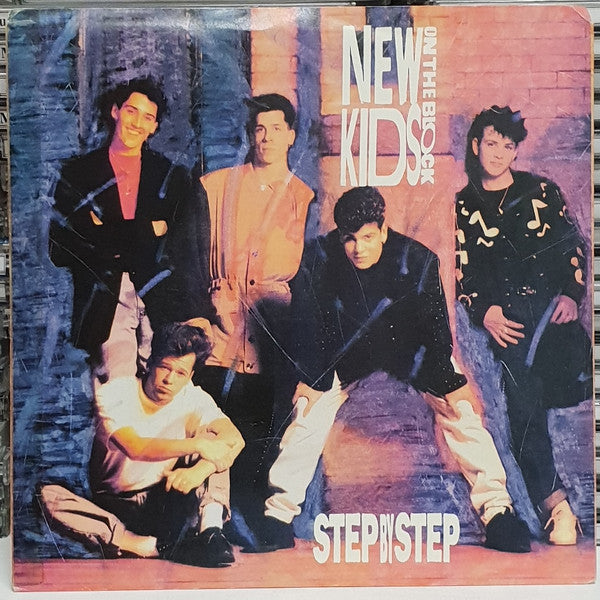 New Kids On The Block : Step By Step (7", Single)