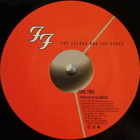 Foo Fighters : The Colour And The Shape (2xLP, Album, RE)