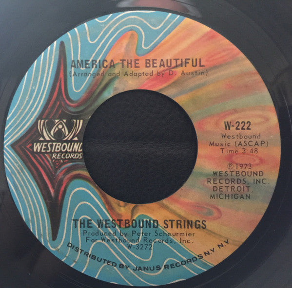 Byron MacGregor, The Westbound Strings : Americans / America The Beautiful (7")