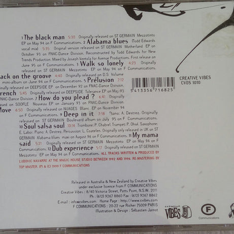 Ludovic Navarre AKA St Germain : From Detroit To St Germain (CD, Comp)