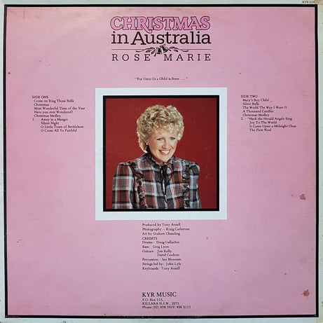 Rose-Marie Longe : Christmas In Australia (LP)