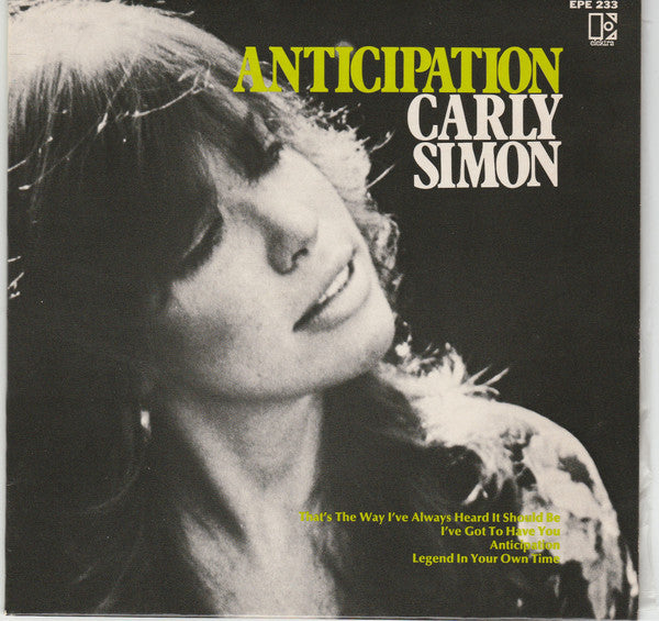 Carly Simon : Anticipation (7", EP)