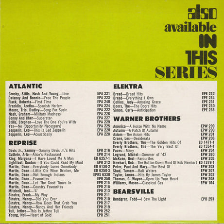 Carly Simon : Anticipation (7", EP)