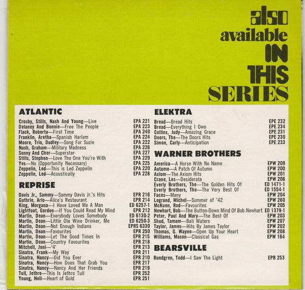 Carly Simon : Anticipation (7", EP)