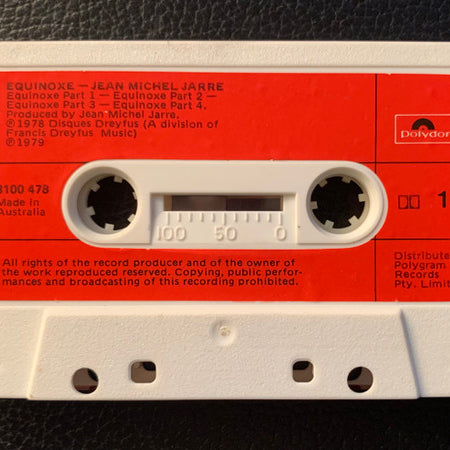 Jean-Michel Jarre : Equinoxe (Cass, Album)