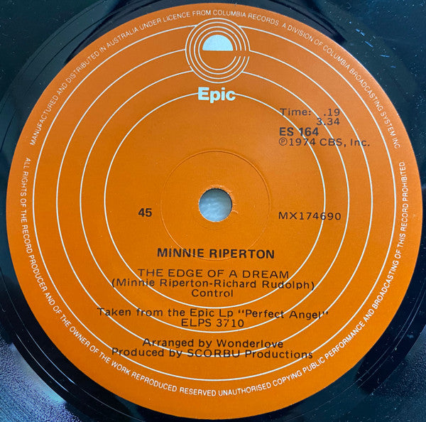 Minnie Riperton : Lovin' You (7", Single)