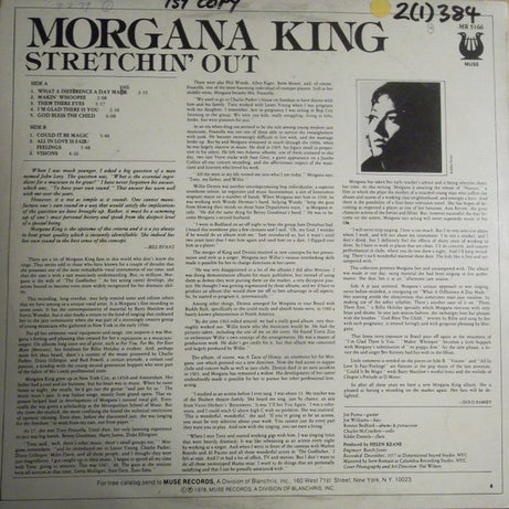 Morgana King : Stretchin' Out (LP, Album)