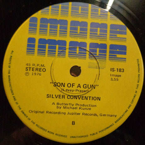 Silver Convention : Get Up And Boogie (7", Single)