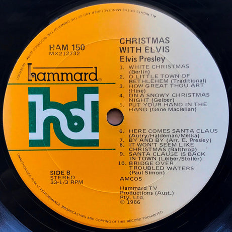 Elvis Presley : Christmas with Elvis (LP, Comp)
