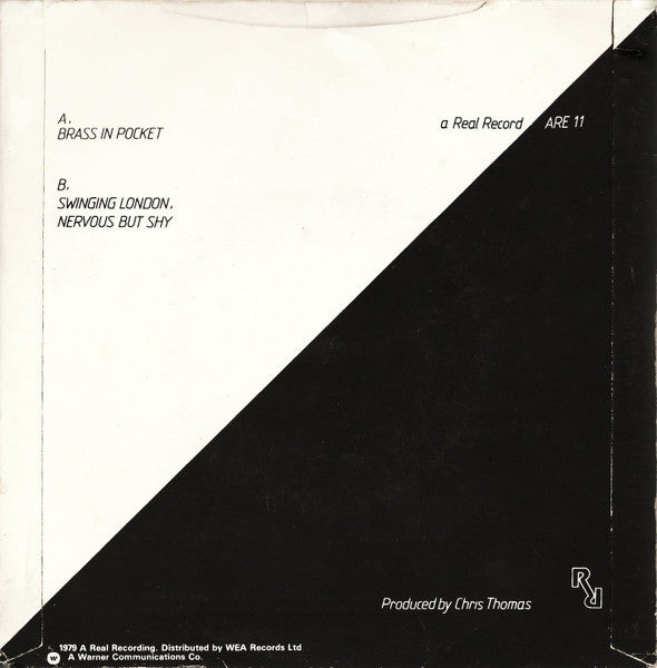 The Pretenders : Brass In Pocket (7", Single, Pap)