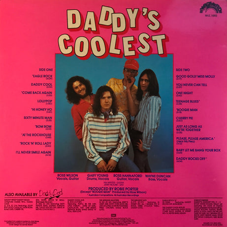 Daddy Cool (5) : Daddy's Coolest - The 20 Greatest Hits Of Daddy Cool (LP, Comp)