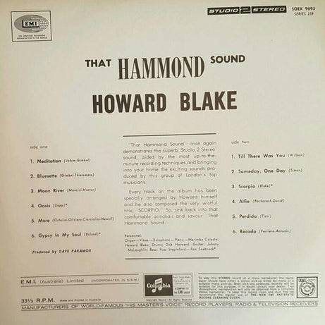 Howard Blake : That Hammond Sound (LP, Album)