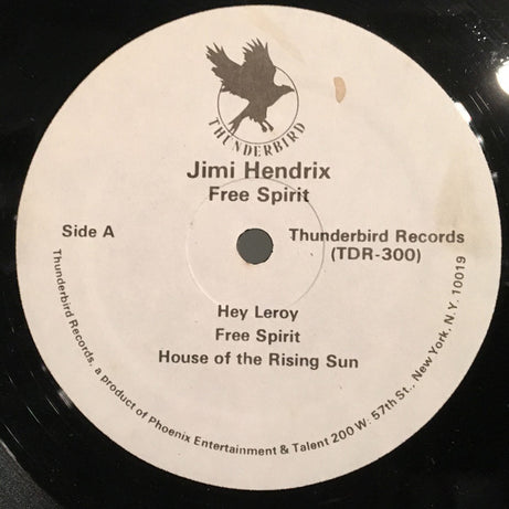 Jimi Hendrix : Free Spirit (LP, Album, Whi)