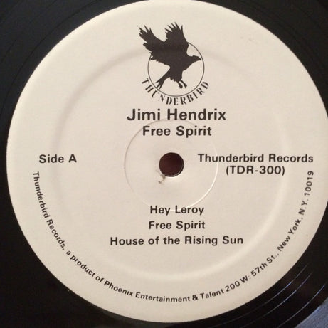 Jimi Hendrix : Free Spirit (LP, Album, Whi)