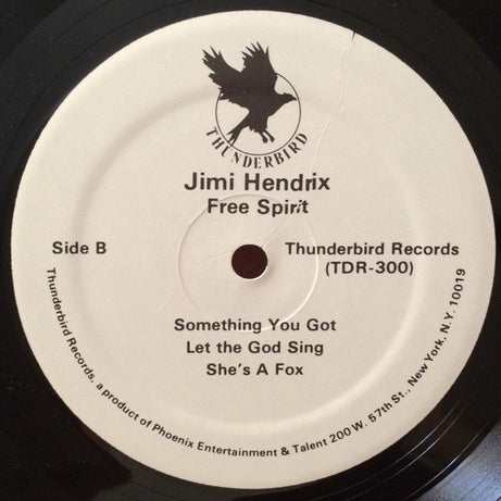 Jimi Hendrix : Free Spirit (LP, Album, Whi)