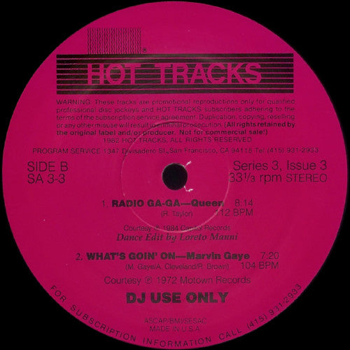 Various : Hot Tracks - Series 3, Issue 3 (2x12", Promo)