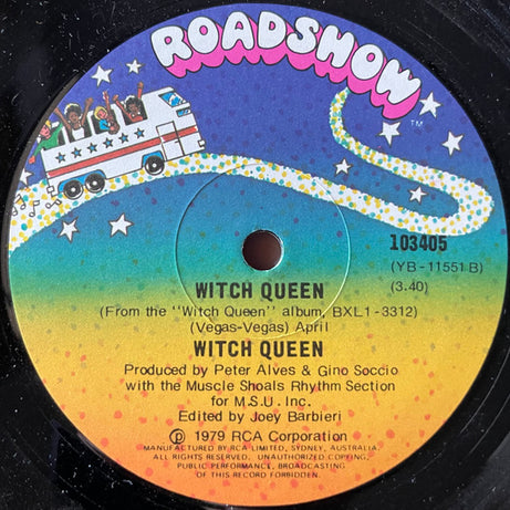 Witch Queen : Bang A Gong (7", Single)