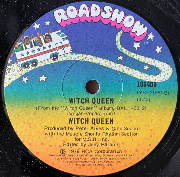Witch Queen : Bang A Gong (7", Single)