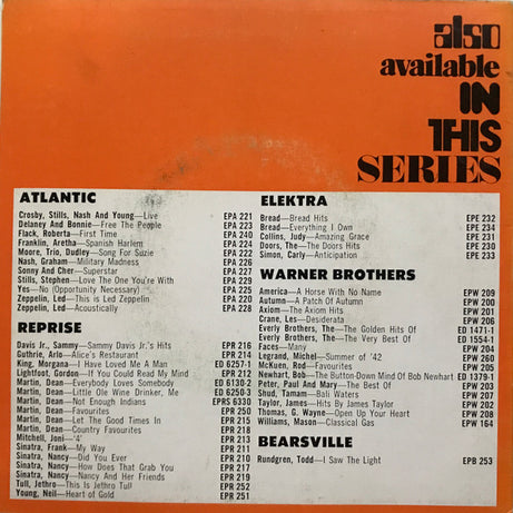 Roberta Flack : Killing Me Softly (7", EP)