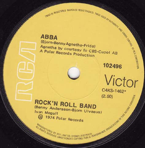 ABBA, Björn & Benny, Agnetha & Anni-Frid : Ring Ring (7")