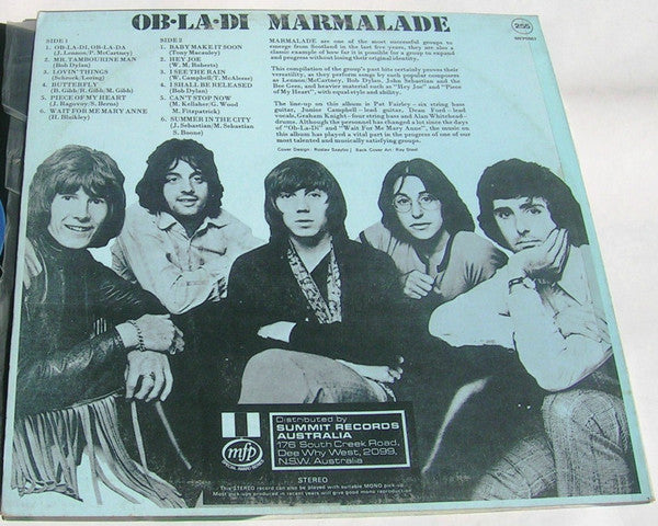 The Marmalade : Ob La Di (LP, Comp)
